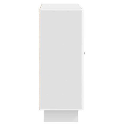Dressoir met lade Hoogglans Wit 66 x 34,5 x 90 cm Bewerkt hout