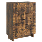 Sideboard with drawer Smoked oak 66 x 34.5 x 90 cm Engineered wood