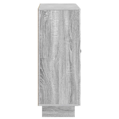 Dressoir met lade Grijs sonoma 66 x 34,5 x 90 cm Bewerkt hout