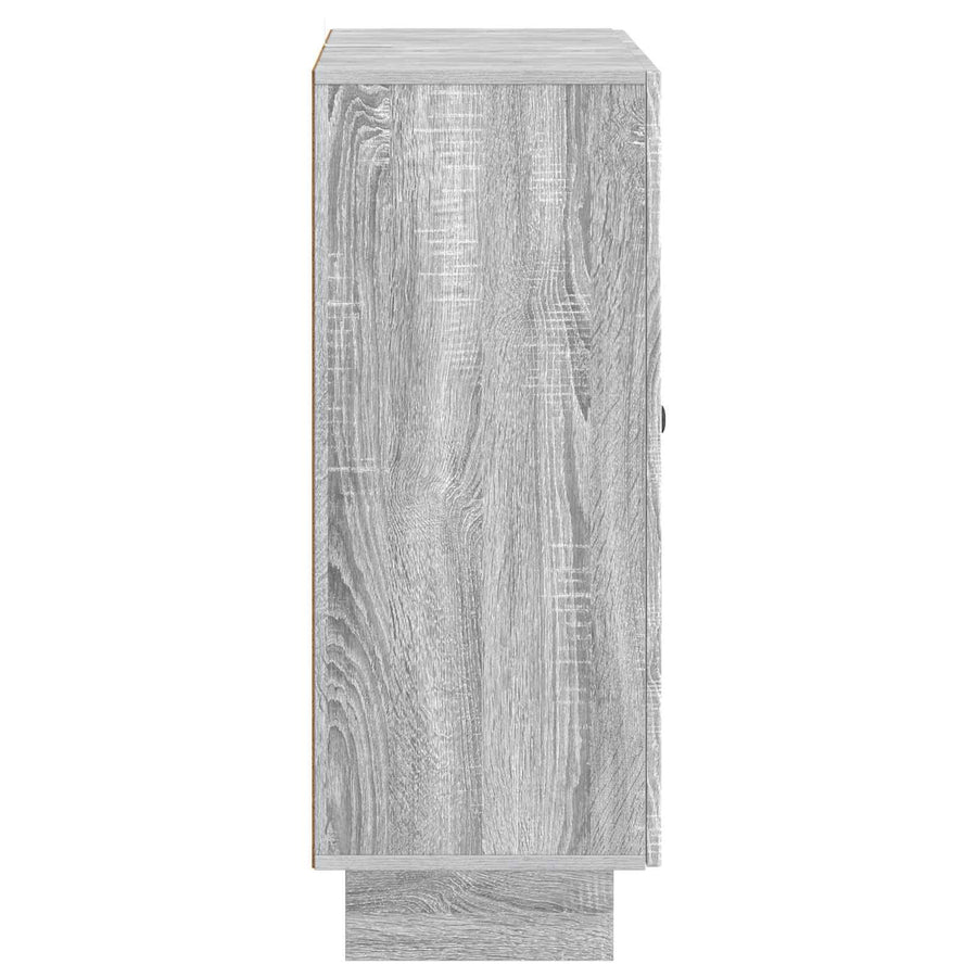 Dressoir met lade Grijs sonoma 66 x 34,5 x 90 cm Bewerkt hout