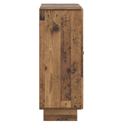Dressoir met lade Oud hout 66 x 34,5 x 90 cm Bewerkt hout