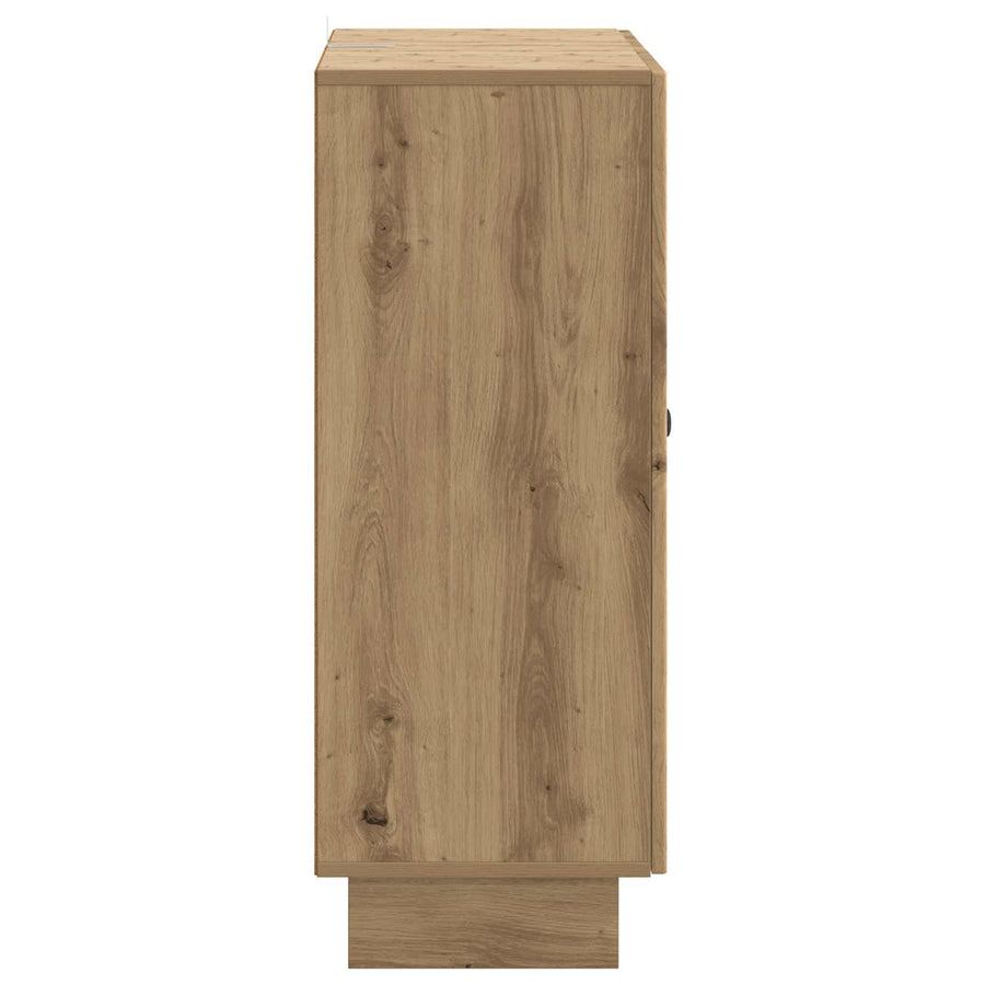 Dressoir Artisanaal eiken 66 x 34,5 x 90 cm Bewerkt hout