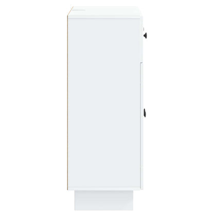 Dressoir met lade Wit 66 x 34,5 x 90 cm Bewerkt hout