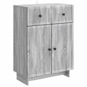 Dressoir grijs sonoma 66x34,5x90 cm