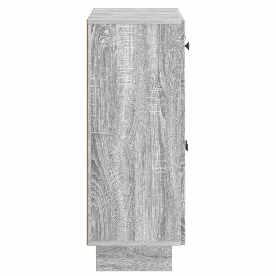 Dressoir met lade Grijs sonoma 66 x 34,5 x 90 cm Bewerkt hout