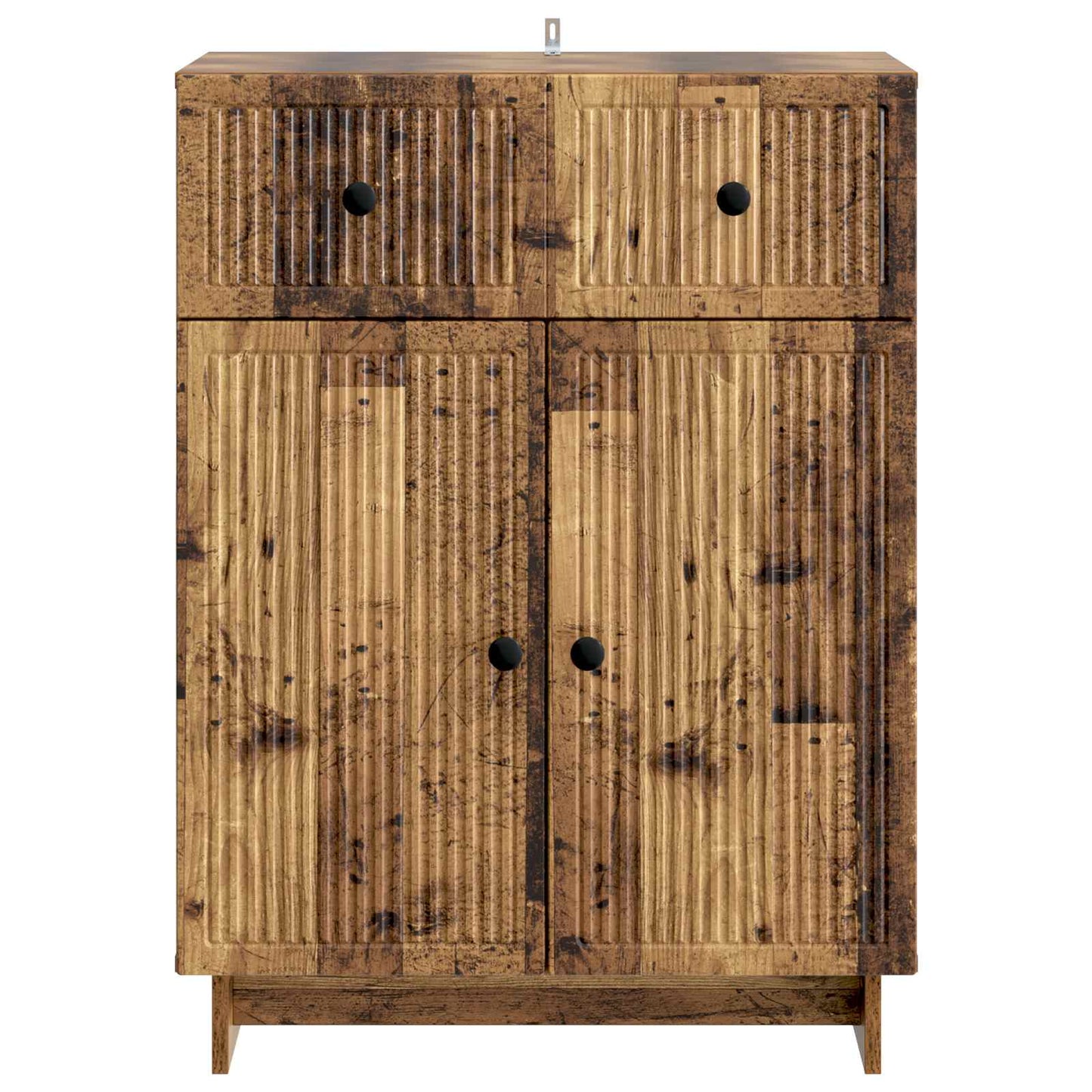 Dressoir met lade Oud hout 66 x 34,5 x 90 cm Bewerkt hout