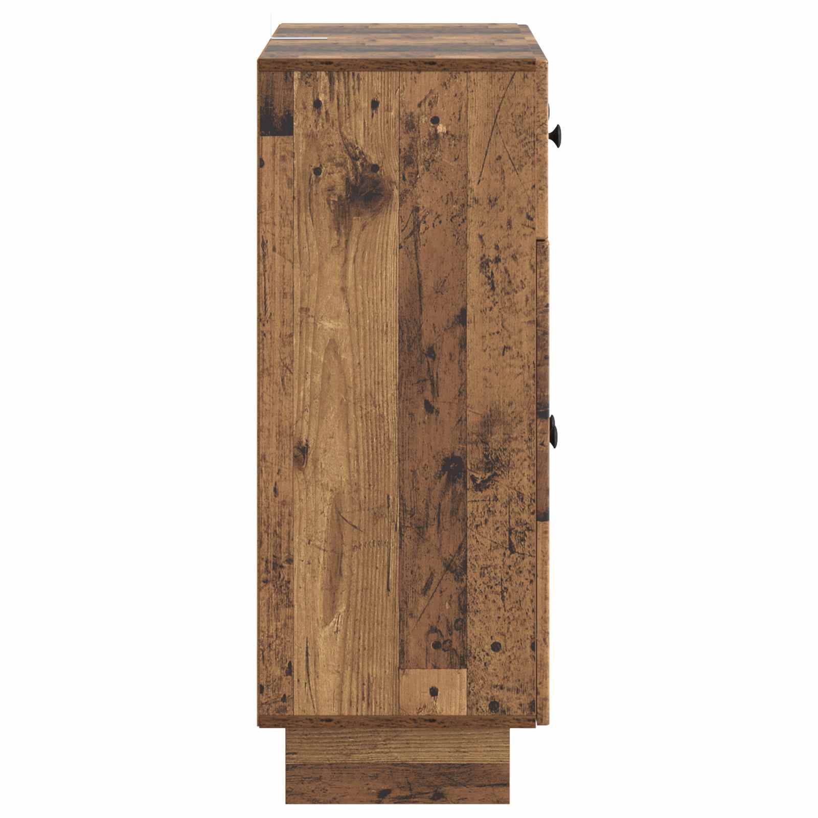 Dressoir met lade Oud hout 66 x 34,5 x 90 cm Bewerkt hout