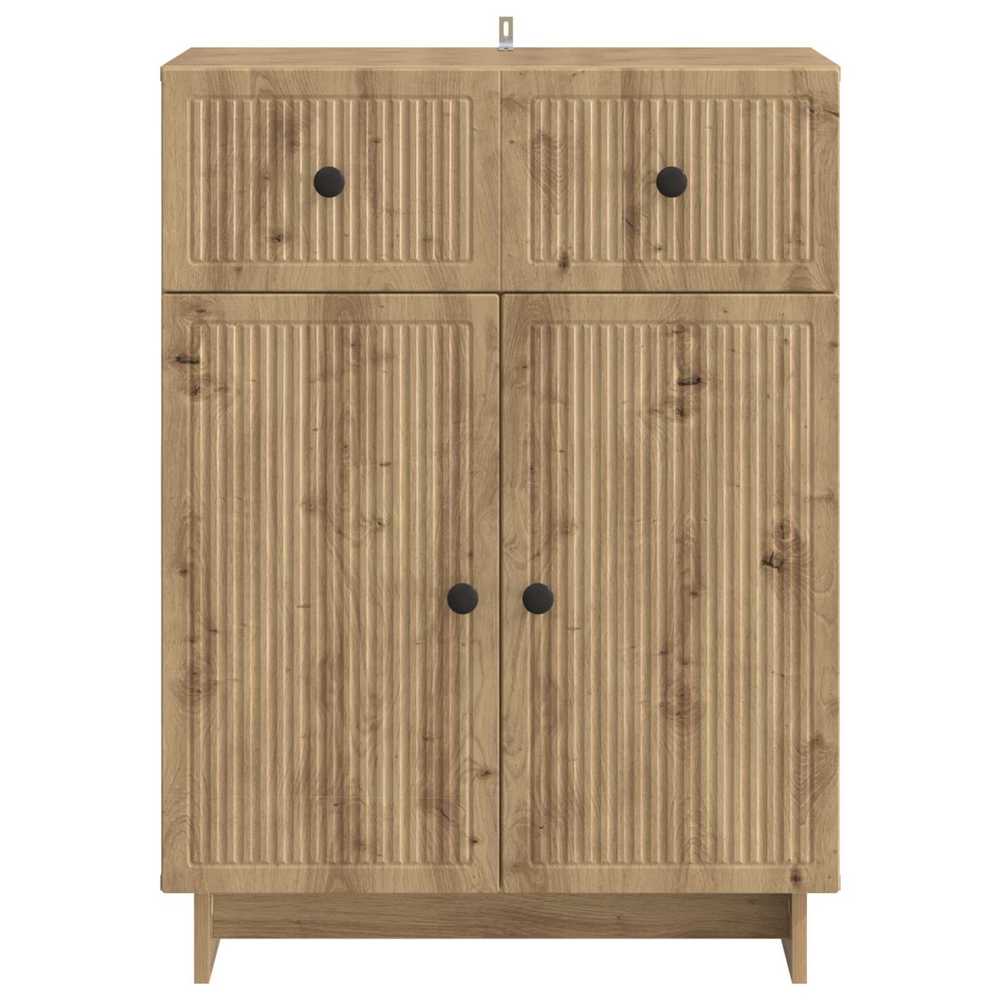 Dressoir Artisanaal eiken 66 x 34,5 x 90 cm Bewerkt hout