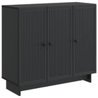 Sideboard Black 89 x 34.5 x 80 cm Engineered Wood