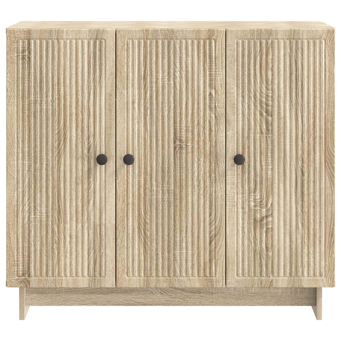 Dressoir Sonoma Eiken 89 x 34,5 x 80 cm Bewerkt hout