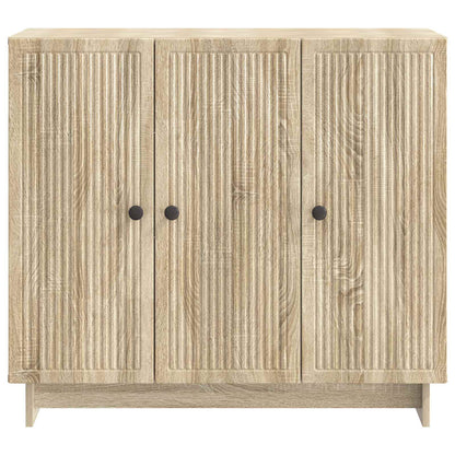 Dressoir Sonoma Eiken 89 x 34,5 x 80 cm Bewerkt hout
