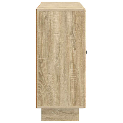 Dressoir Sonoma Eiken 89 x 34,5 x 80 cm Bewerkt hout