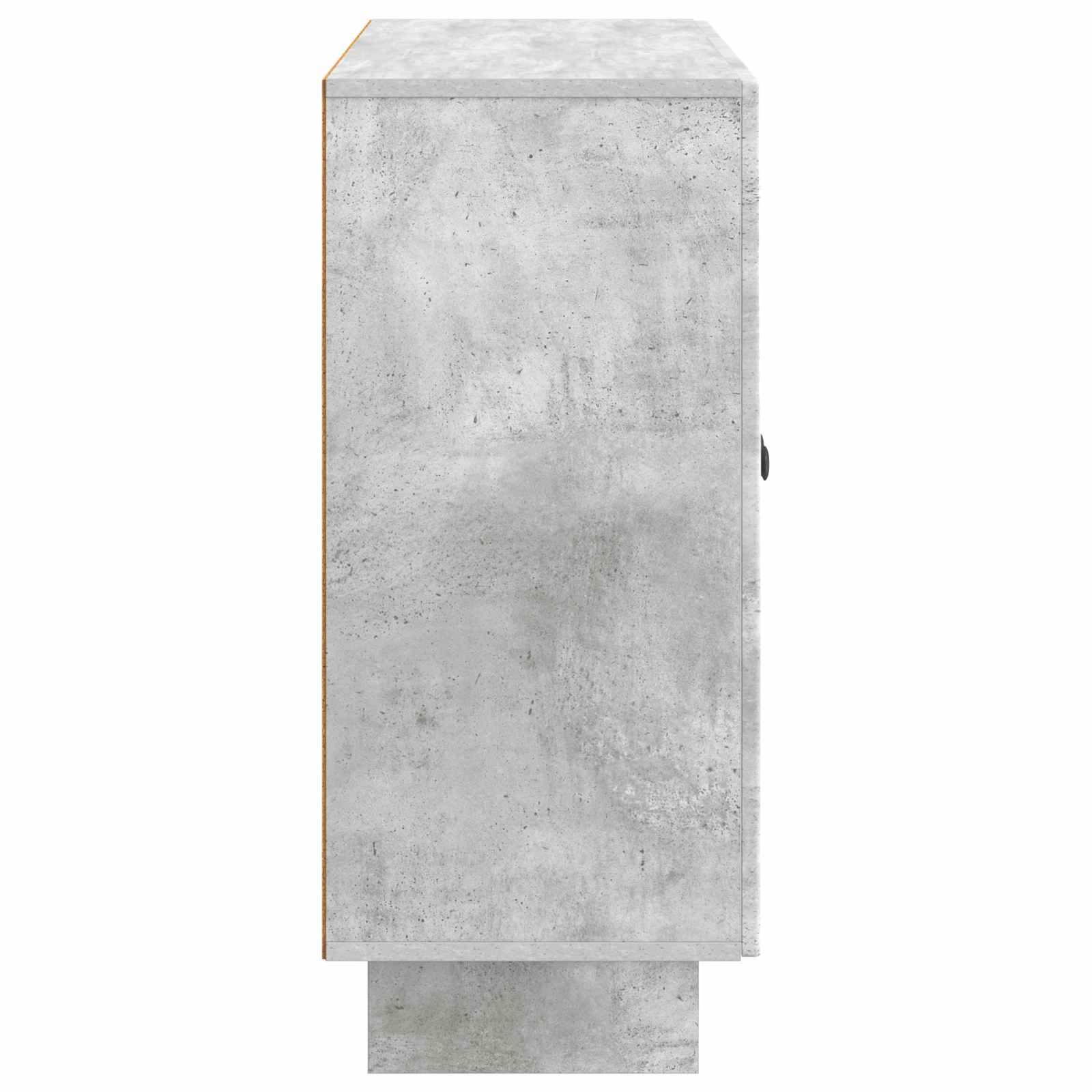Dressoir Betongrijs 89 x 34,5 x 80 cm Bewerkt hout