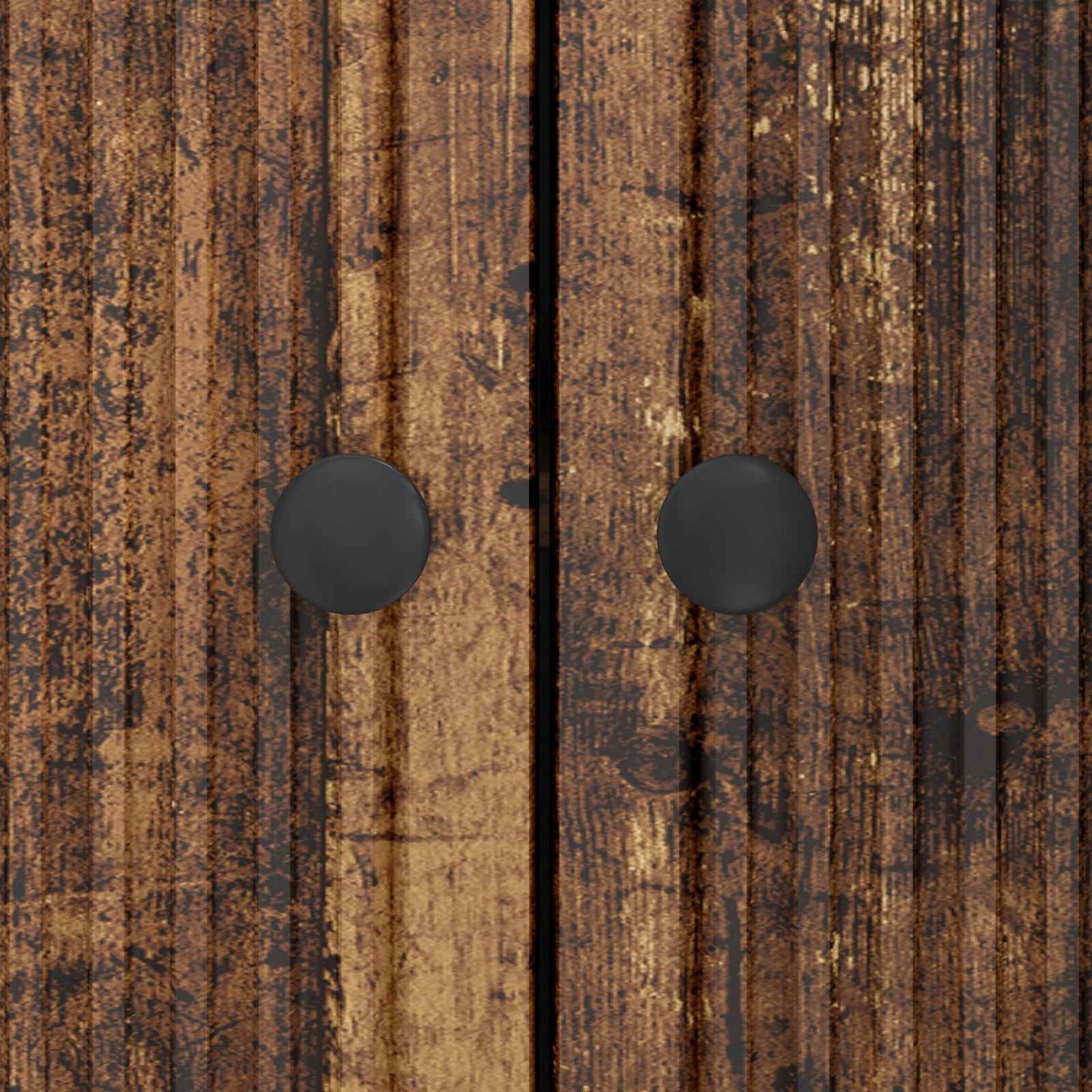 Dressoir Oud hout 89 x 34,5 x 80 cm Bewerkt hout