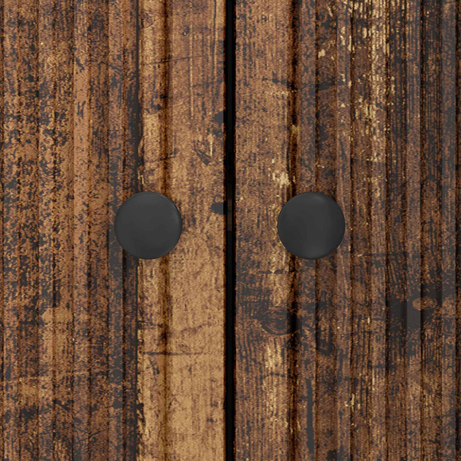 Dressoir Oud hout 89 x 34,5 x 80 cm Bewerkt hout