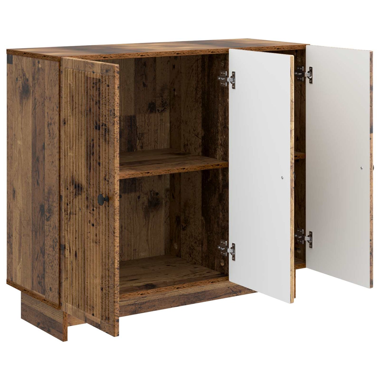 Dressoir Oud hout 89 x 34,5 x 80 cm Bewerkt hout