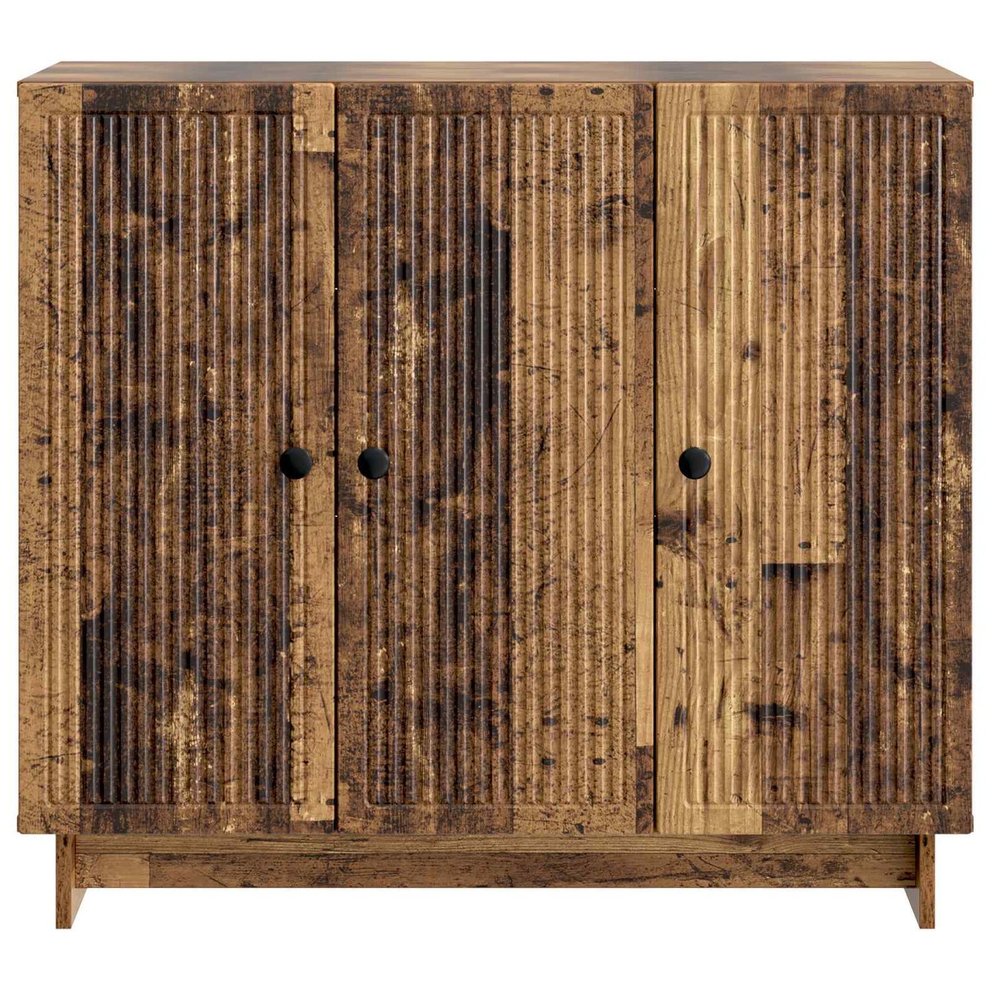 Dressoir Oud hout 89 x 34,5 x 80 cm Bewerkt hout
