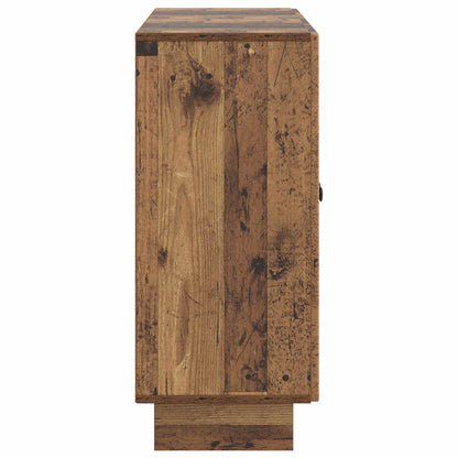 Dressoir Oud hout 89 x 34,5 x 80 cm Bewerkt hout