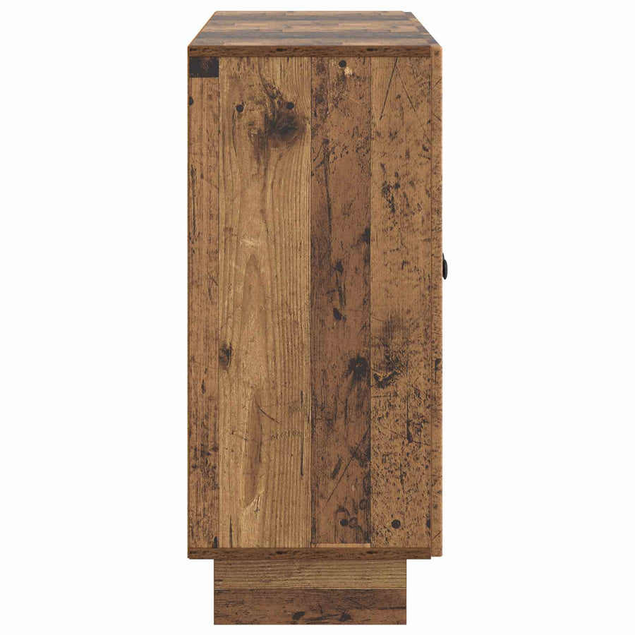 Dressoir Oud hout 89 x 34,5 x 80 cm Bewerkt hout