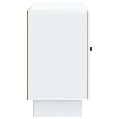 Dressoir met lade Wit 89 x 34,5 x 60 cm Bewerkt hout
