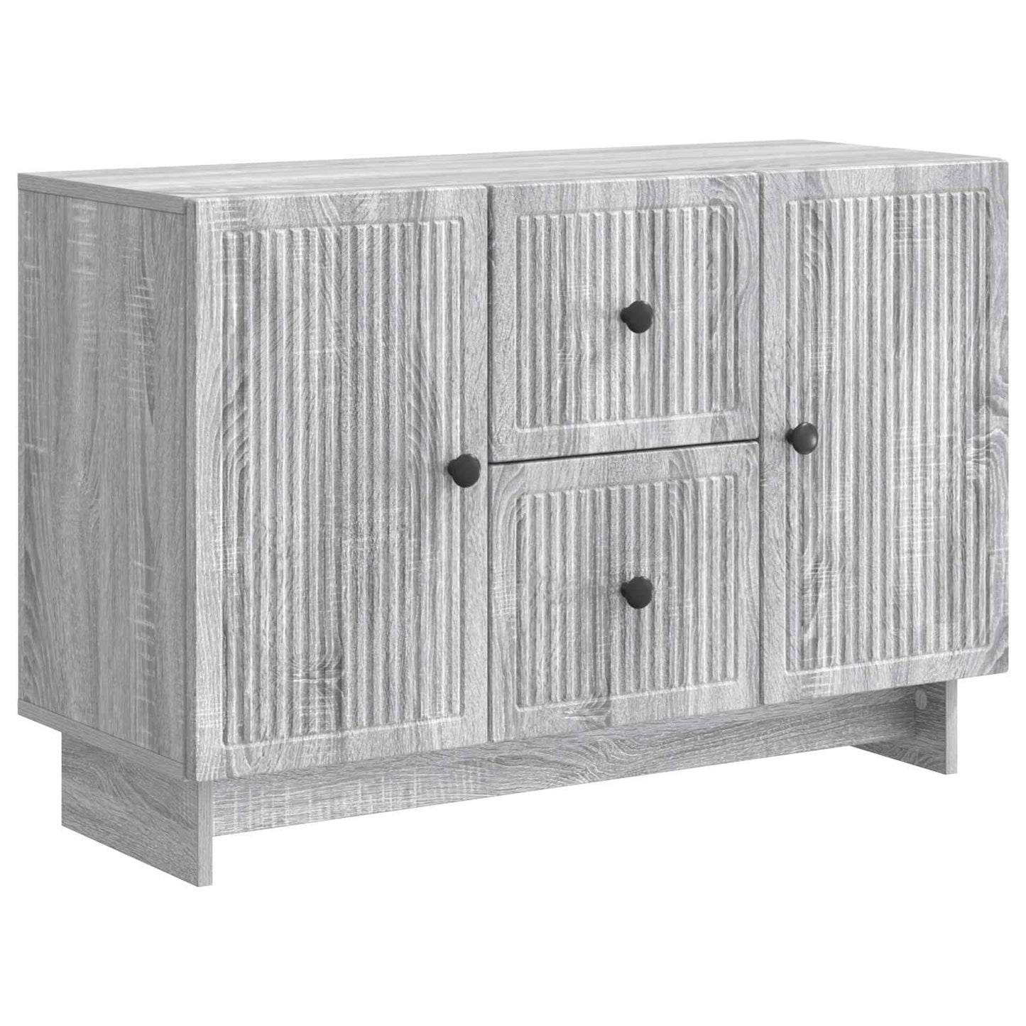 Dressoir met lade Grijs sonoma 89 x 34,5 x 60 cm Bewerkt hout