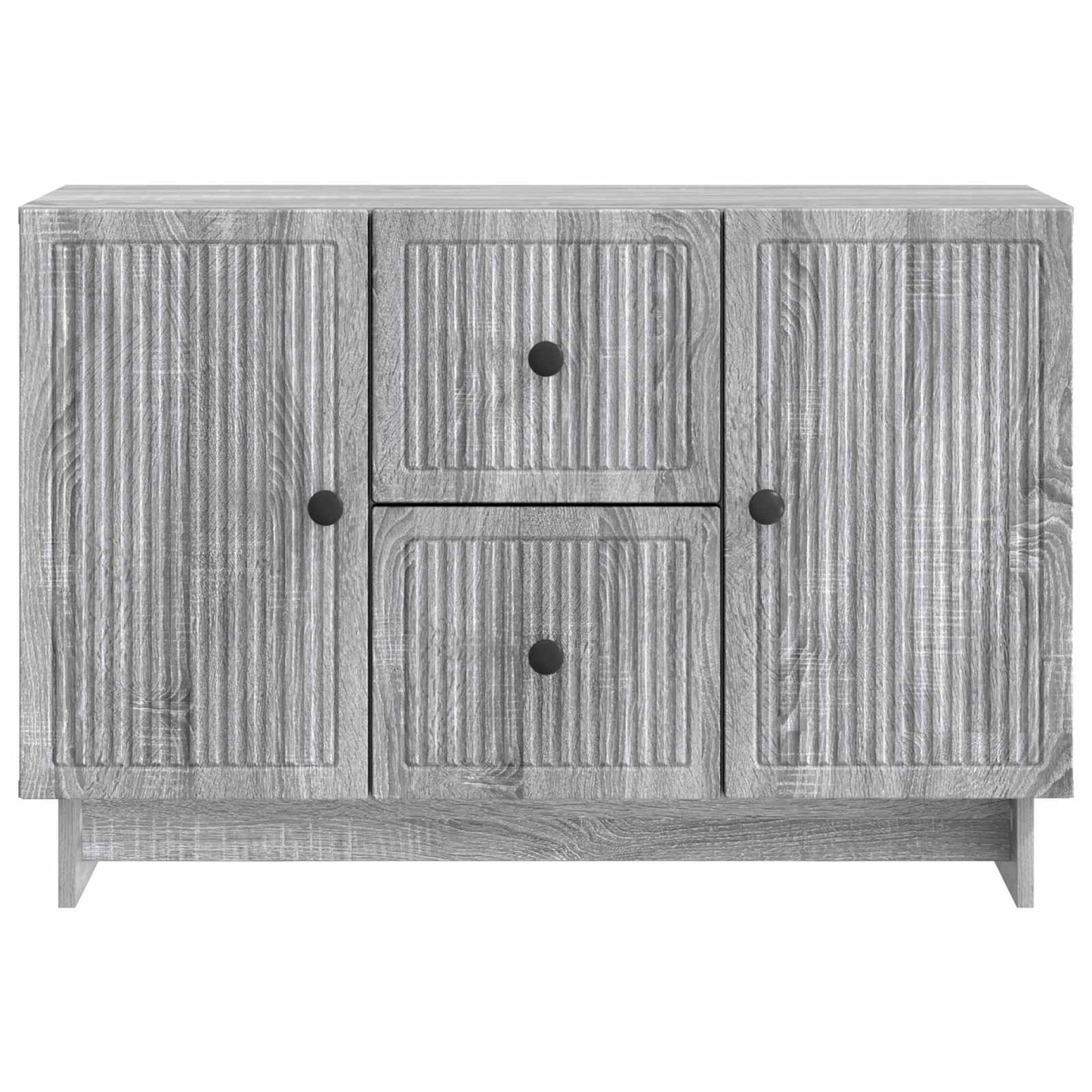 Dressoir met lade Grijs sonoma 89 x 34,5 x 60 cm Bewerkt hout