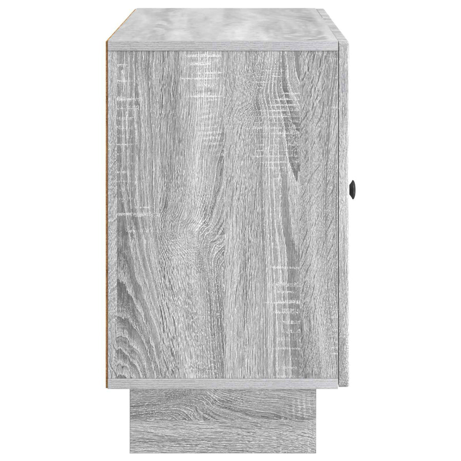 Dressoir met lade Grijs sonoma 89 x 34,5 x 60 cm Bewerkt hout