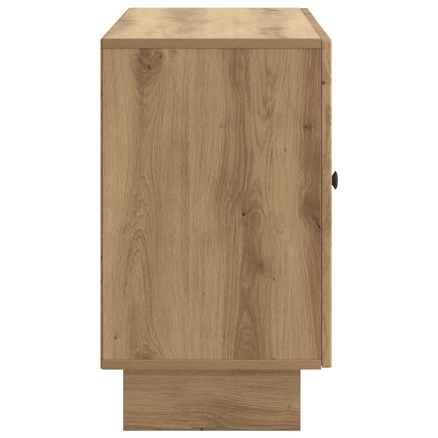 Dressoir Artisanaal eiken 89 x 34,5 x 60 cm Bewerkt hout