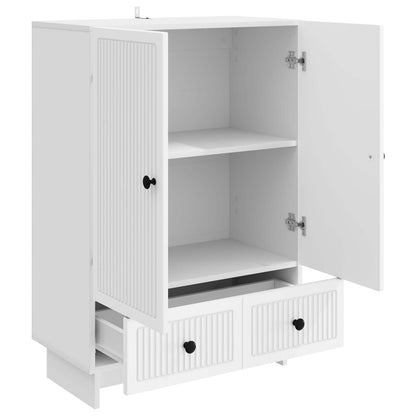 Dressoir Wit 66 x 34,5 x 95 cm Geconstrueerd hout