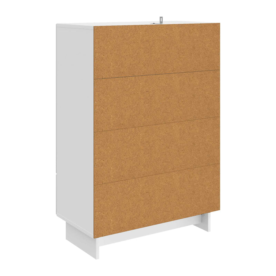 Dressoir Wit 66 x 34,5 x 95 cm Geconstrueerd hout