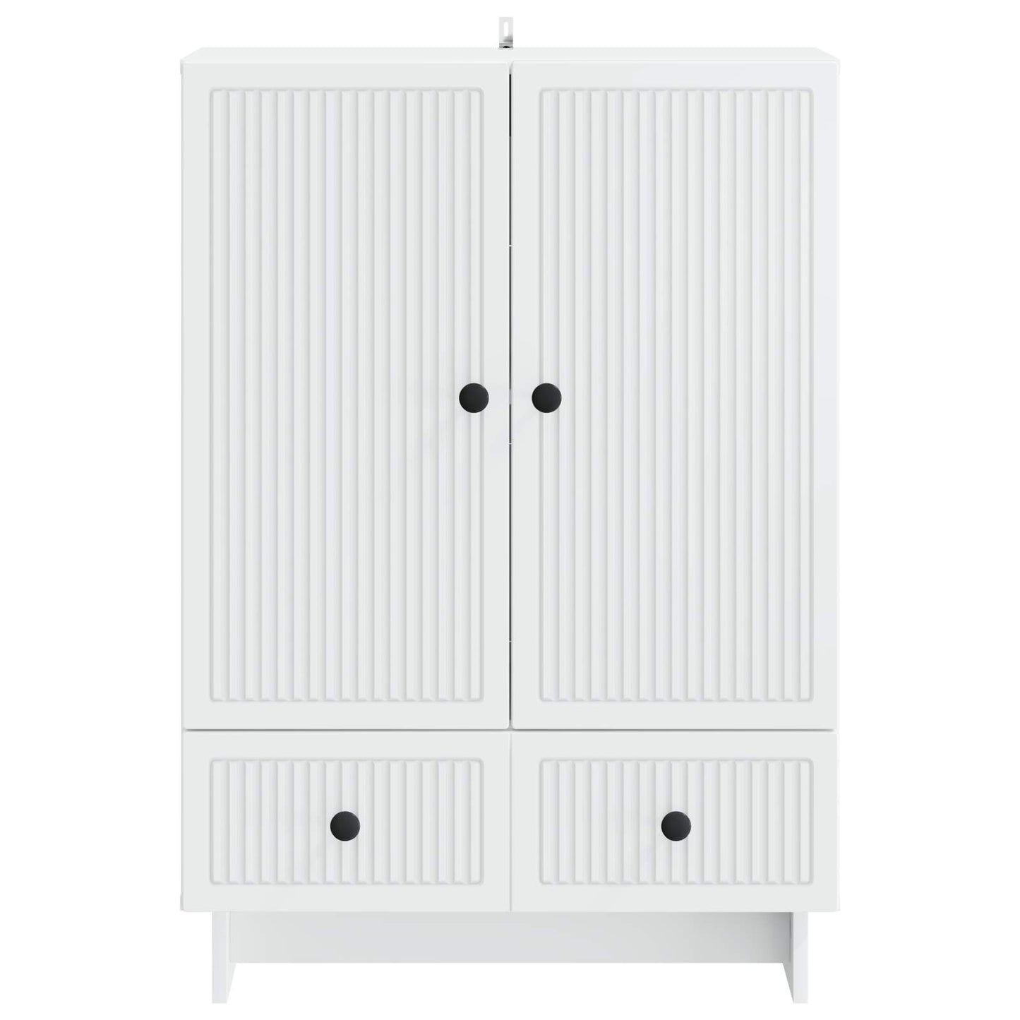 Dressoir Wit 66 x 34,5 x 95 cm Geconstrueerd hout
