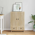 Dressoir 66x34,5x95 cm bewerkt hout Sonoma eiken