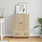 Dressoir 66x34,5x95 cm bewerkt hout Sonoma eiken