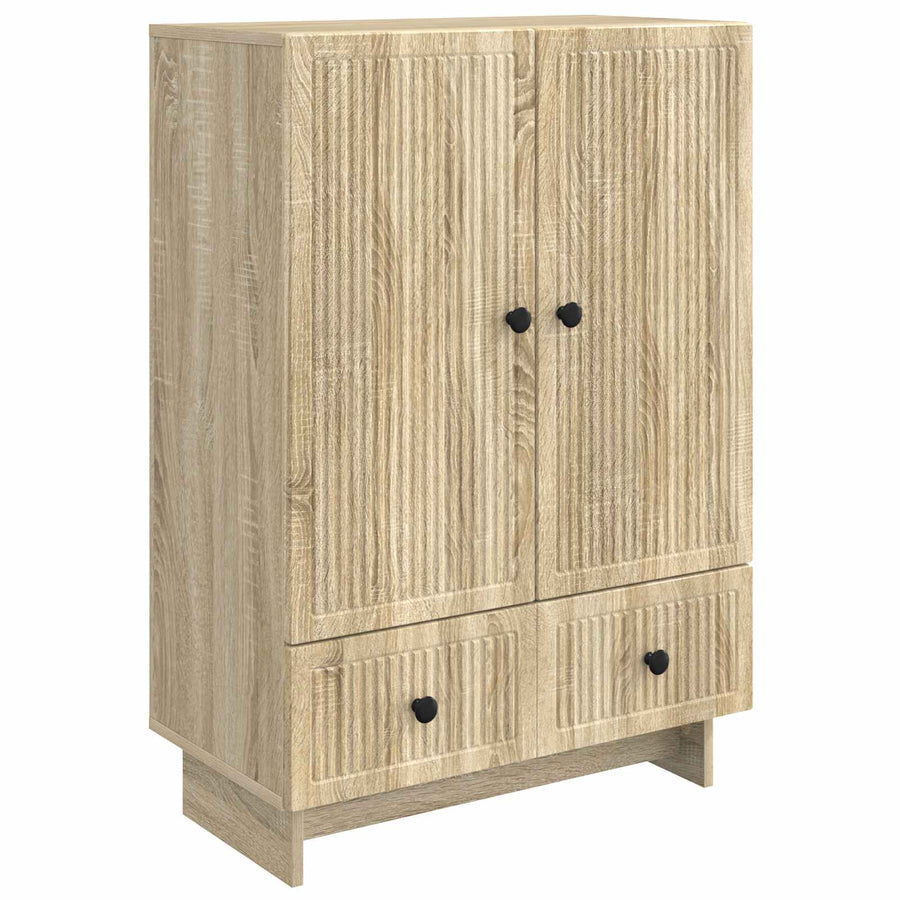 Dressoir Sonoma Eiken 66 x 34,5 x 95 cm Bewerkt hout