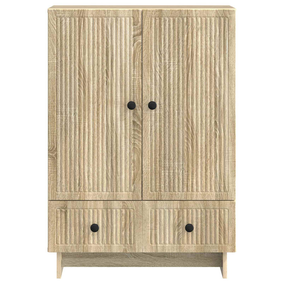 Dressoir Sonoma Eiken 66 x 34,5 x 95 cm Bewerkt hout
