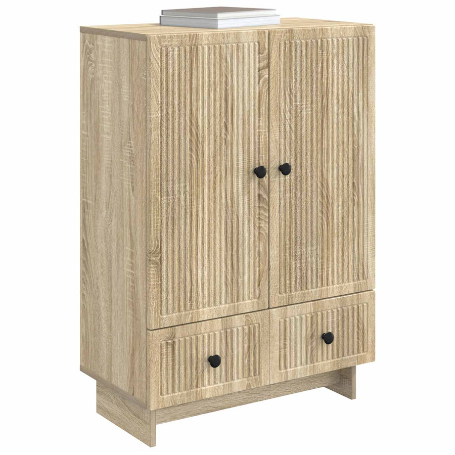 Dressoir Sonoma Eiken 66 x 34,5 x 95 cm Bewerkt hout