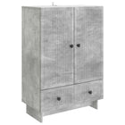 Dressoir beton grijs 66x34,5x95 cm