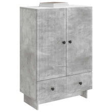 Dressoir Beton Grijs 66 x 34,5 x 95 cm Geconstrueerd hout
