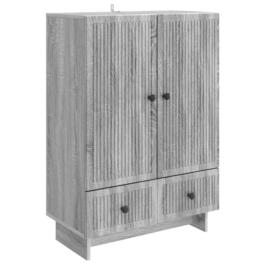 Dressoir Grijze Sonoma 66 x 34,5 x 95 cm Geconstrueerd hout