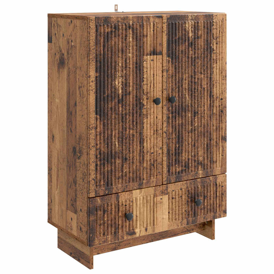 Dressoir Oudhout 66 x 34,5 x 95 cm Geconstrueerd hout