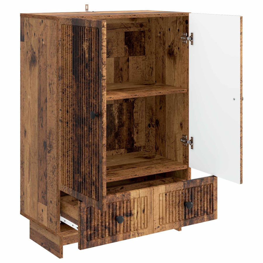 Dressoir Oudhout 66 x 34,5 x 95 cm Geconstrueerd hout