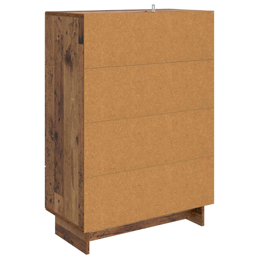 Dressoir Oudhout 66 x 34,5 x 95 cm Geconstrueerd hout