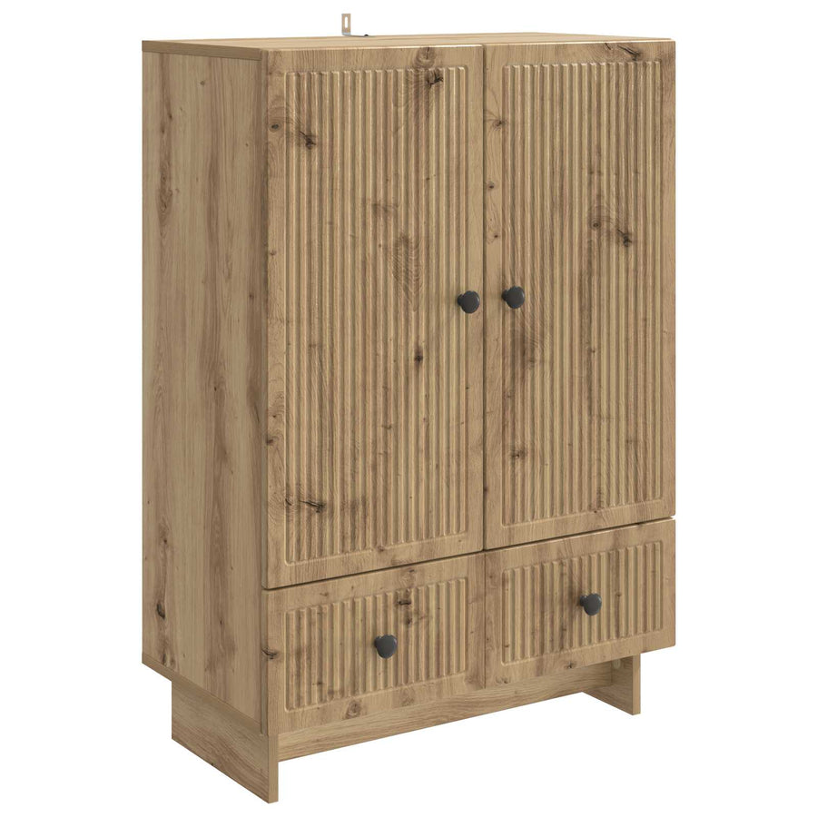 Dressoir Artisan Eik 66 x 34,5 x 95 cm Geconstrueerd hout