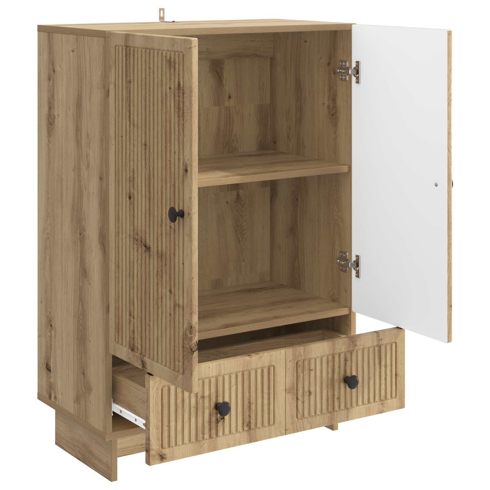 Dressoir Artisan Eik 66 x 34,5 x 95 cm Geconstrueerd hout
