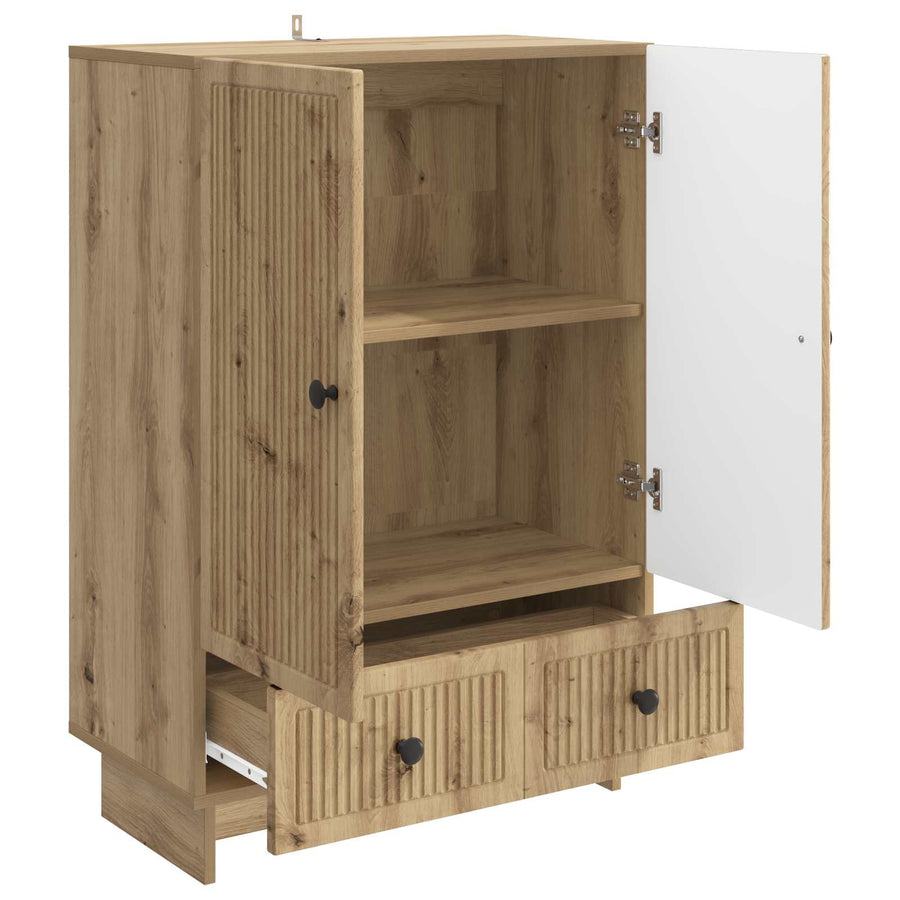 Dressoir Artisan Eik 66 x 34,5 x 95 cm Geconstrueerd hout
