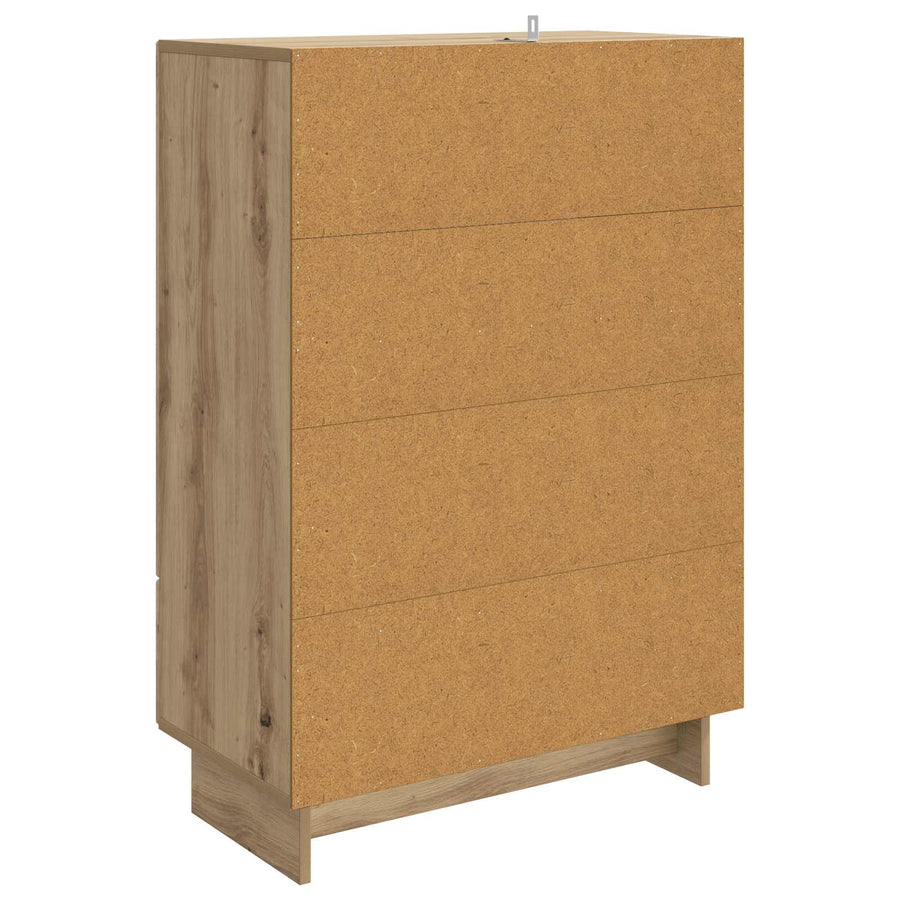 Dressoir Artisan Eik 66 x 34,5 x 95 cm Geconstrueerd hout