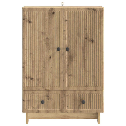 Dressoir Artisan Eik 66 x 34,5 x 95 cm Geconstrueerd hout