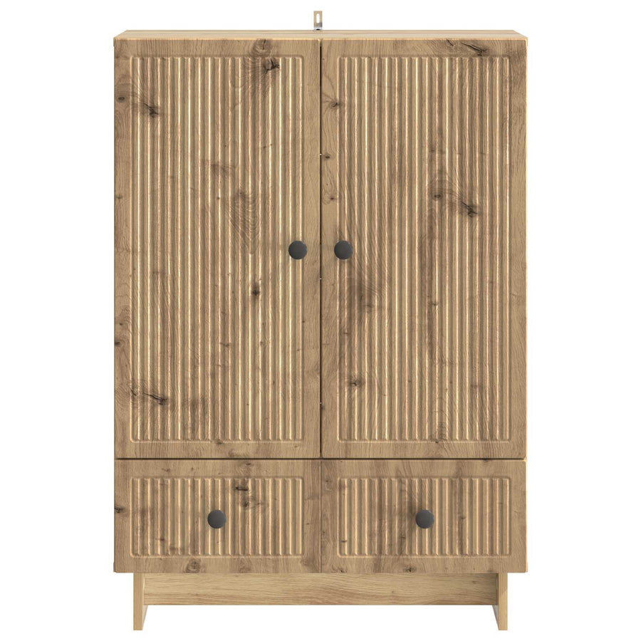 Dressoir Artisan Eik 66 x 34,5 x 95 cm Geconstrueerd hout