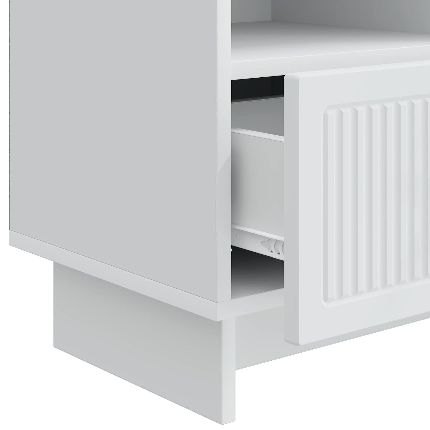 TV-kast met lade Wit 102 x 34,5 x 50 cm Bewerkt hout