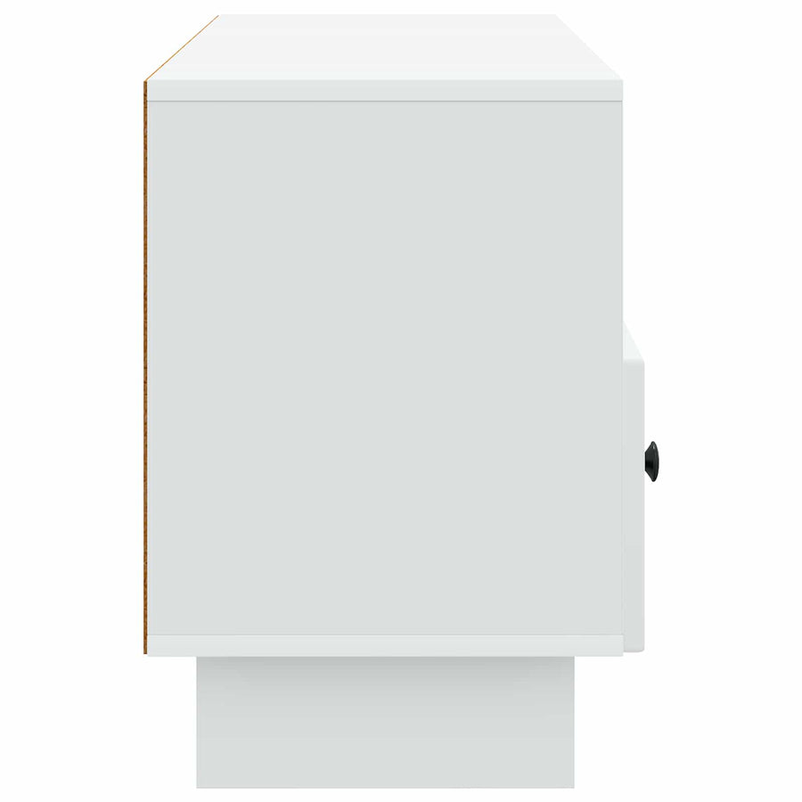 TV-kast met lade Wit 102 x 34,5 x 50 cm Bewerkt hout